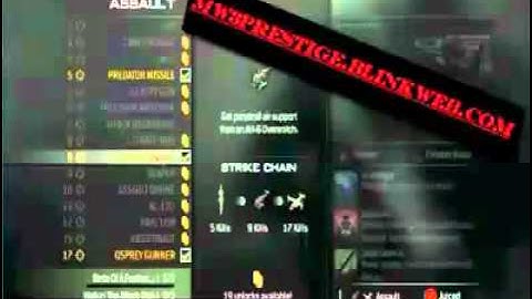 MW3 Prestige Hack Download(V2.3)Modern Warfare Prestige
