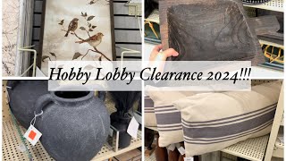 Hobby Lobby 75% off Sale Finds 2024!!