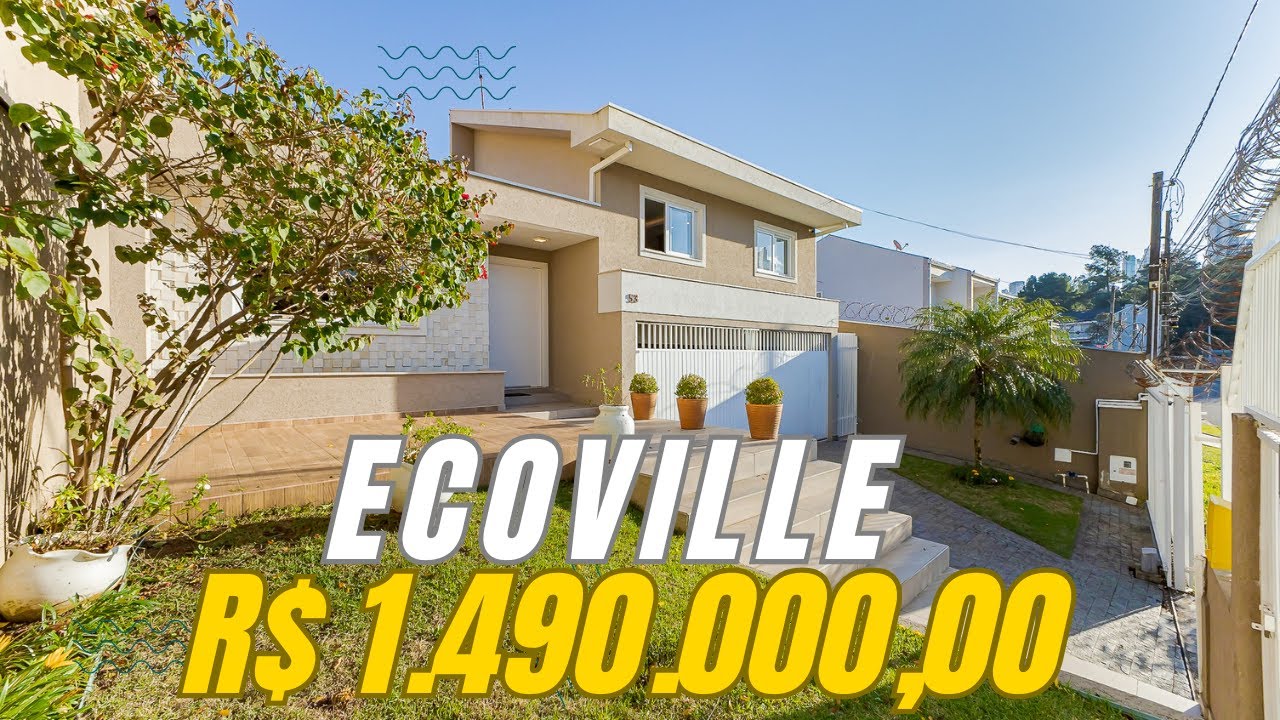 VENDIDA - CASA NA MELHOR LOCALIZAÇÃO DO ECOVILLE. PORTEIRA FECHADA.