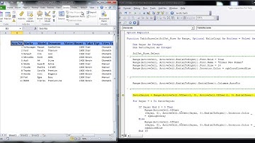 Excel Makro Tablo Duzenleme Fonksiyonu Ornek Görseli