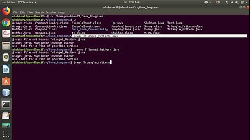 Run your Java Program from Terminal without using any IDE