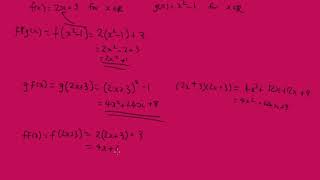 2.2 Composite Functions