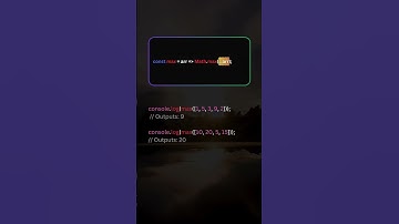 Did you know #11 - Find the maximum value in an array #coding #didyouknow #codingfacts #javascript