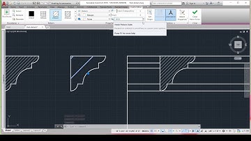 DRAWING  CROWN MOLDING AND BASEBOARDS