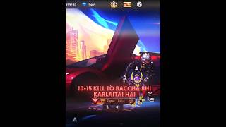 Kill Kai Badle Money By Playing Tournament #freefire #playt24 #shorts