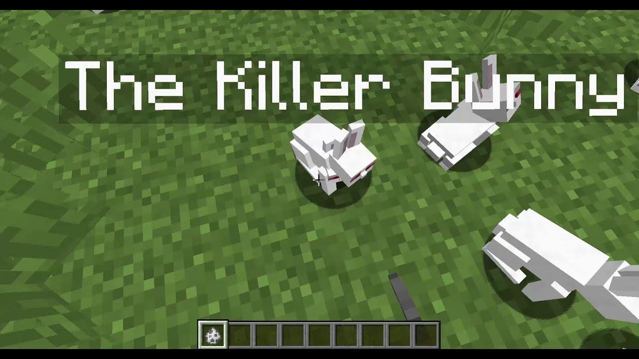 Minecraft Java Edition How to Make a Killer Bunny Spawn Egg (Tutorial