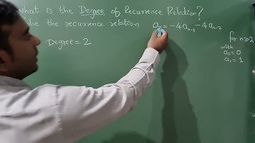 An= -4An-1-4An-2 Solve recurrence relation with a0=0, a1=1, Discrete mathematical structure Engineer