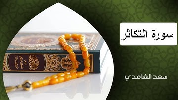 سعد الغامدي   سورة التكاثر al takater