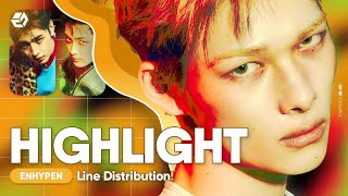 ENHYPEN - Highlight | (Line Distribution) @chimcube