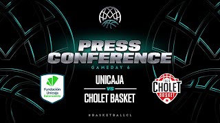 Unicaja v Cholet Basket - Press Conference | BCL 2023