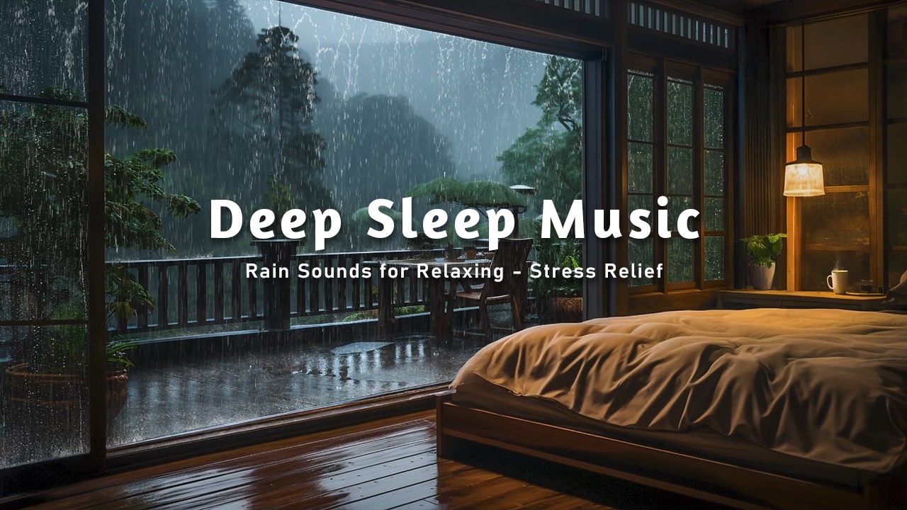 Healing Piano and Rain Sounds – Deep Sleep Music for Stress Relief ...