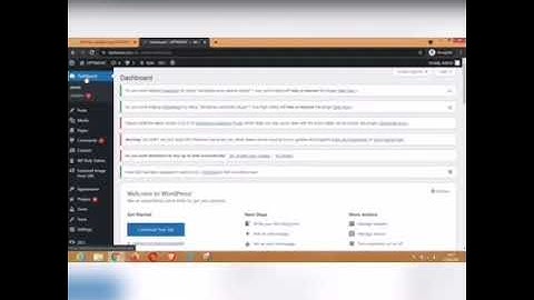 Wordpress maintenance  tutorial for better security and speed