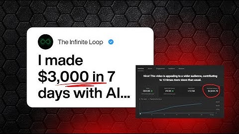 I Made $3k in 7 days With This INSANE Youtube Tool!