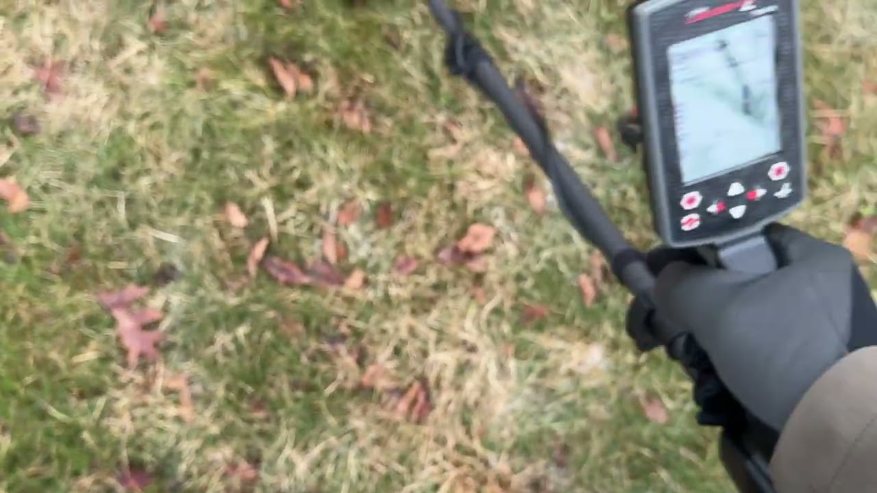 Nokta Legend 2 in the teat garden, nickels & dimes, park multi 1