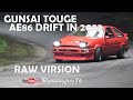  gunsai touge ae86 drift 4k raw asmr version