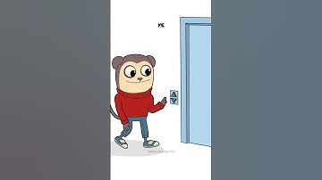 NORMAL PEOPLE vs ME: Waiting For The Elevator (Animation Meme) #shorts