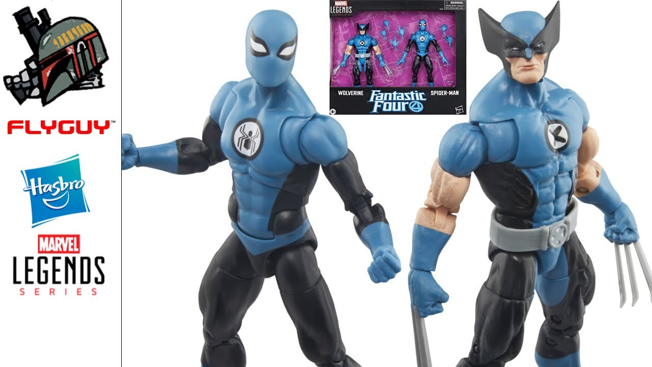 Marvel Legends Series, Wolverine and Spider-Man Fantastic Four Toy