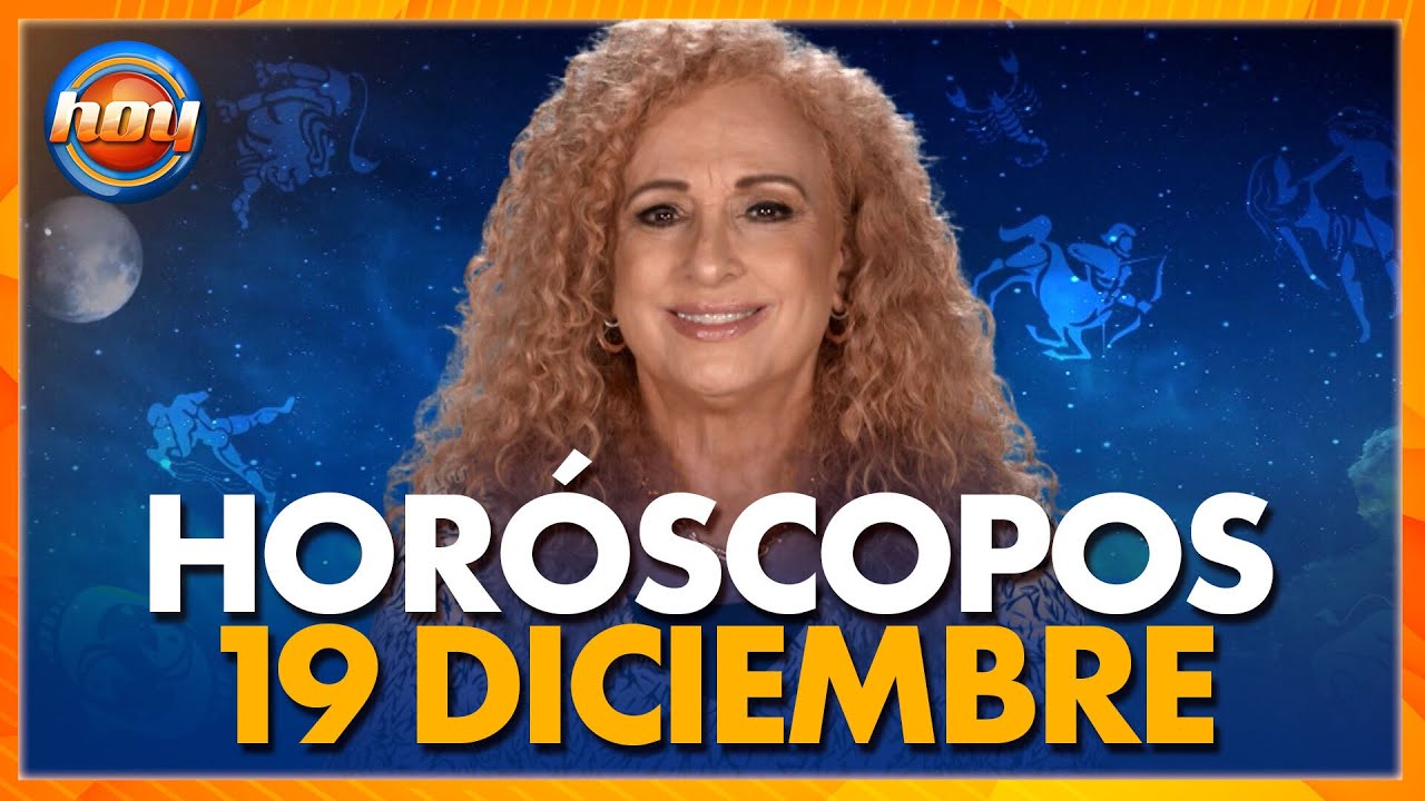 HORÓSCOPOS 19 de Diciembre 2024 | Mizada Mohamed | Programa Hoy - YouTube