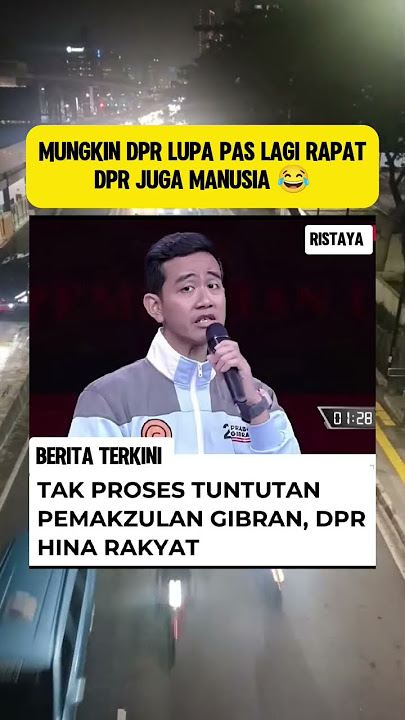 DPR MUNGKIN LUPA PAS LAGI RAPAT🤣