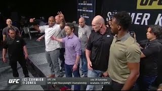 UFC Summer Kickoff Press Conference Faceoffs