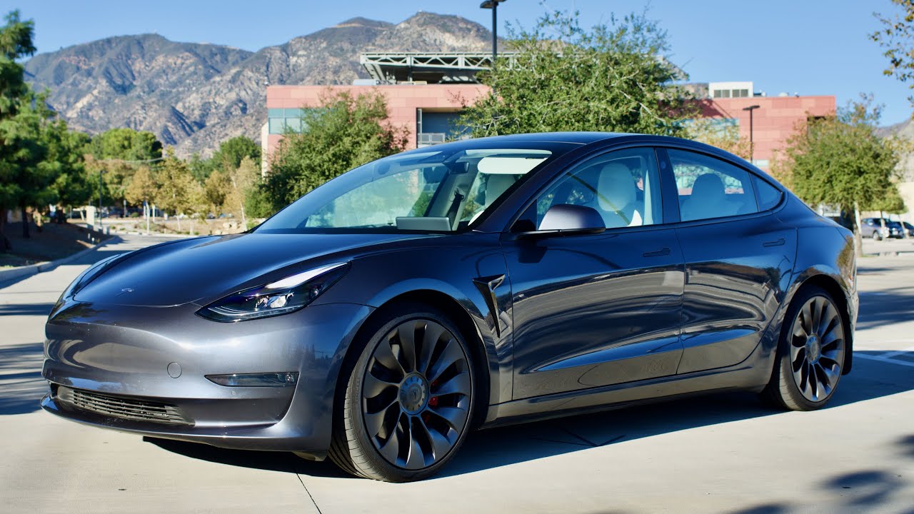 2021 Tesla Model 3 Performance - Fast And Efficient 0-60, 3.1 Sec - Youtube