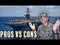 PROS & CONS OF A AIRCRAFT CARRIER *WATCH BEFORE JOINING*