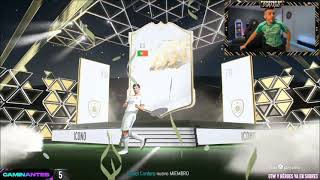 DJMARIIO SACA A FIGO ICONO 90 EN FIFA 22
