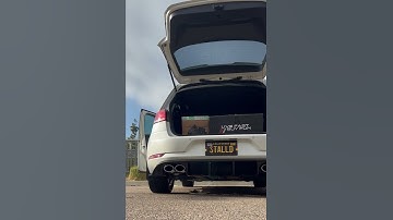 Switched back to stock Catback, resonator delete and IE downpipe