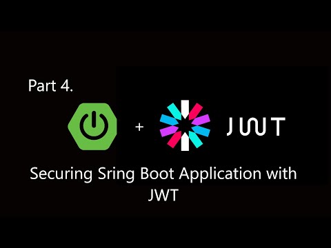 Secure Spring Boot Application with JWT | Part4