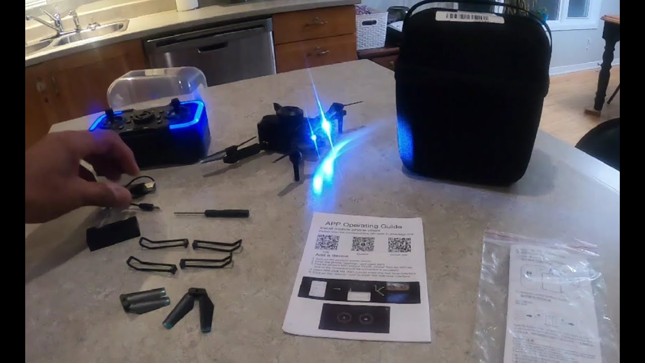 AMAZING S96 RC DRONE WITH CASE - YouTube