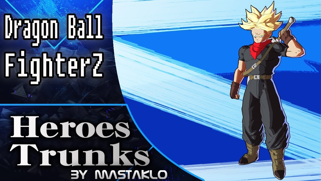 DBS: SuperHero Pack 2 DEMO: Trunks and Android 18 – FighterZ Mods