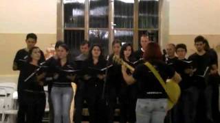Coral da Uems 'Sopros de Vida' de Glória de Dourados-MS. - Praça Castelo Branco - Parte 1
