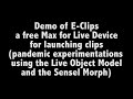 Demo of eclips  a free max for live device