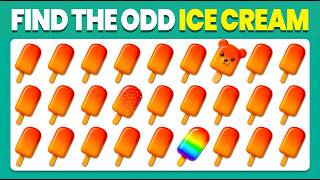 🍦🍧 Find the ODD One Out - Ice Cream Edition | Easy, Medium, Hard - 25 Ultimate Levels screenshot 5
