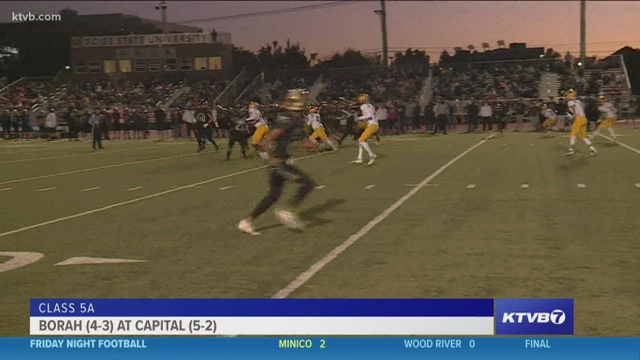 Friday Night Football: Capital Eagles and Borah Lions battle in rivalry matchup