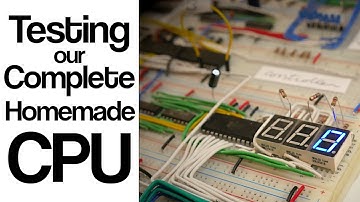 Running Programs on our 8-Bit CPU