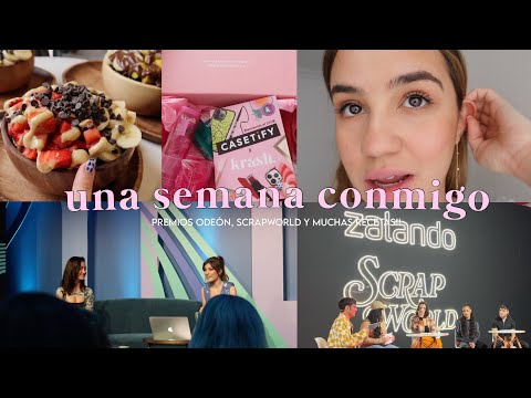 WEEKLY | recetas fáciles, Scrapworld by Carlitos, Premios Odeón, y unboxings