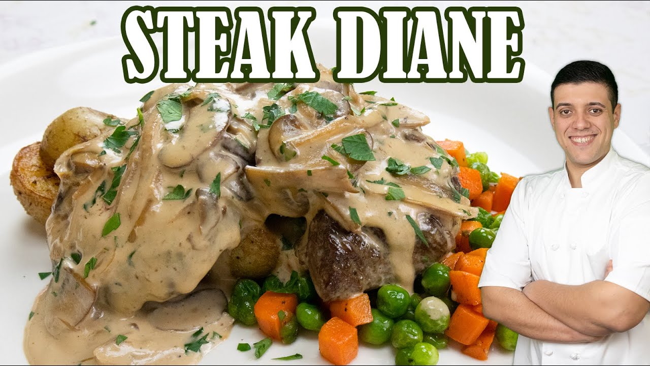 Dont Know What to Cook with Beef Steak? Steak Diane by Lounging with Lenny