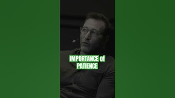 The IMPORTANCE of PATIENCE | Simon Sinek