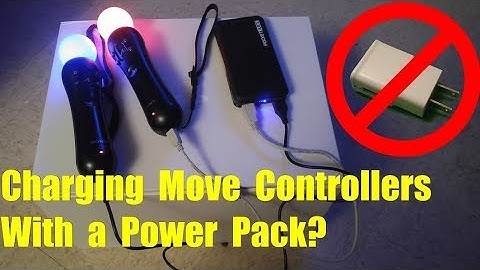 PSVR - Charging Your Move Controllers