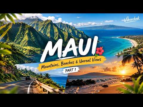 Maui, Hawaii 🇺🇸 | Mountains, Beaches & Unreal Views 🌴 (Travel Montage Part 1)