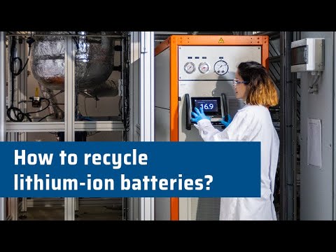 How to recycle lithium-ion batteries? – Closing the loop in e-mobility