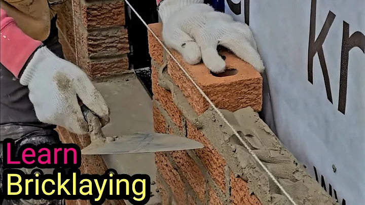 How To Lay Bricks For  Beginners Using a Line