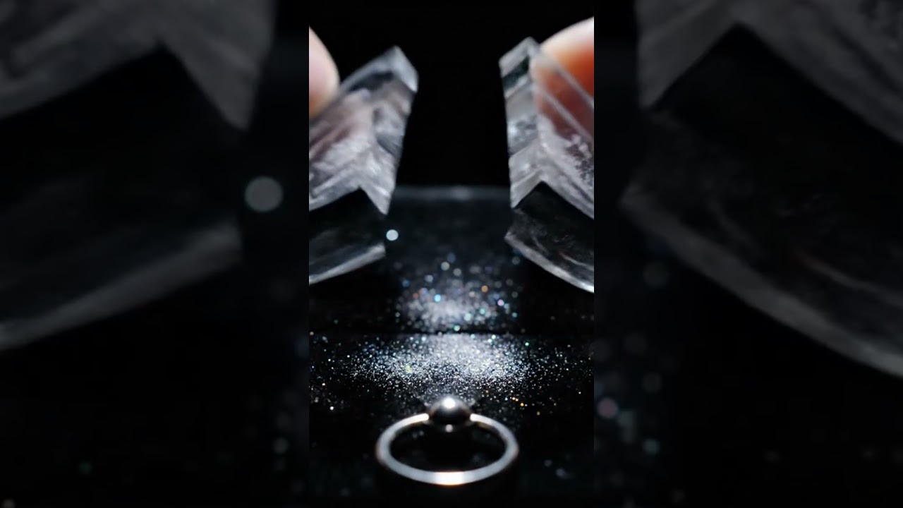 Diamond Cutting a Crystal Compass  💎 