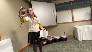 Kat’s talk at Herpetology Weekend 2023! Amazing rat snakes!