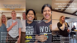 My parent's reaction to my fake morning routine (TikTok)