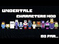 Minecraft Undertale Characters Mod 1.16.4 (So Far...)