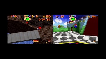 SM64 - Nonstop WF Displacement Comparison