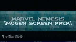 Marvel Nemesis Mugen Screen Pack W.i.p.