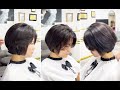 Textured bob cut  creative short layered bob haircut tutorial with bangs
